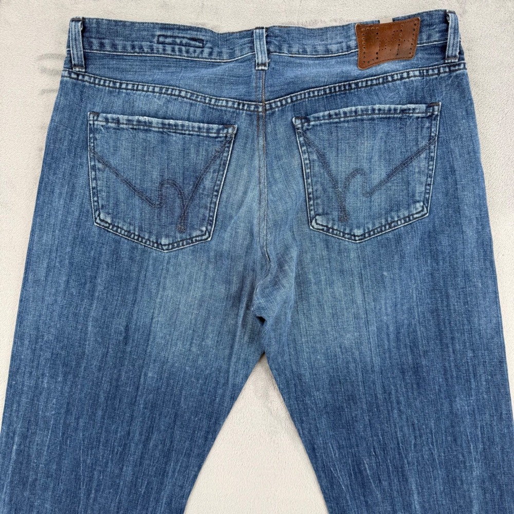 Citizens of Humanity Perfect Straight Leg Jeans Blue Mens Made in USA Size 38 - Picture 7 of 16